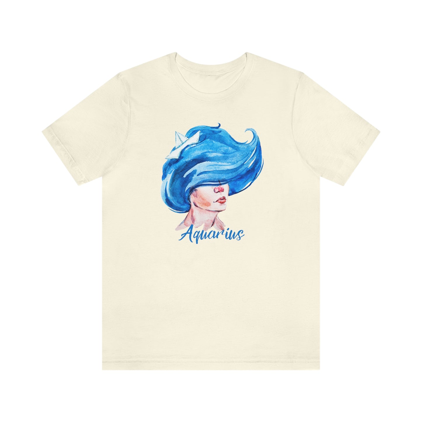 Aquarius Zodiac Astrology Big Hair Shirt