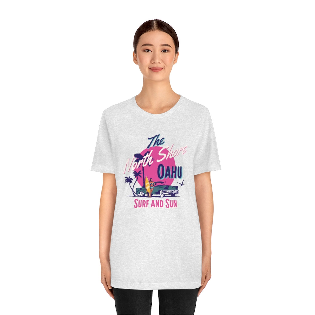 The North Shore Oahu Unisex Jersey Short Sleeve Tee