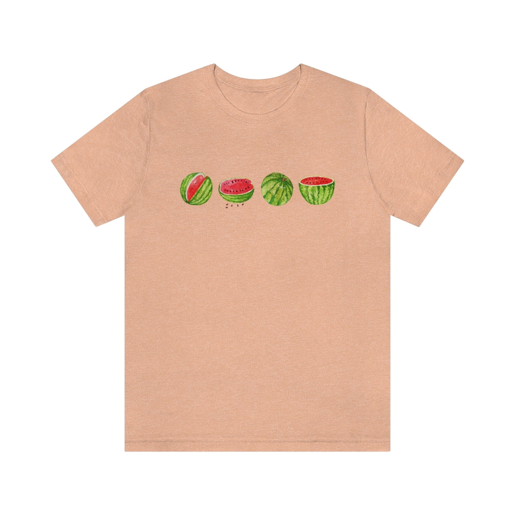 Watermelon Cottagecore Shirt, Unisex Jersey Short Sleeve Tee