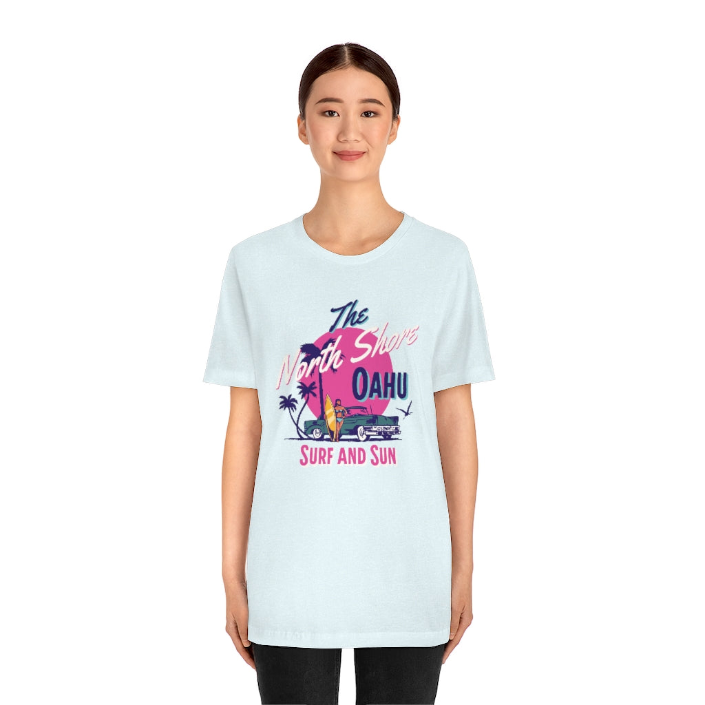 The North Shore Oahu Unisex Jersey Short Sleeve Tee