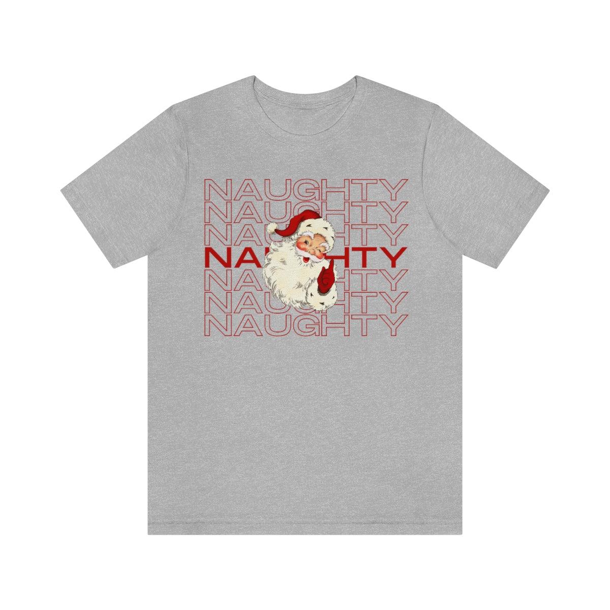 Naughty Retro Santa Shirt