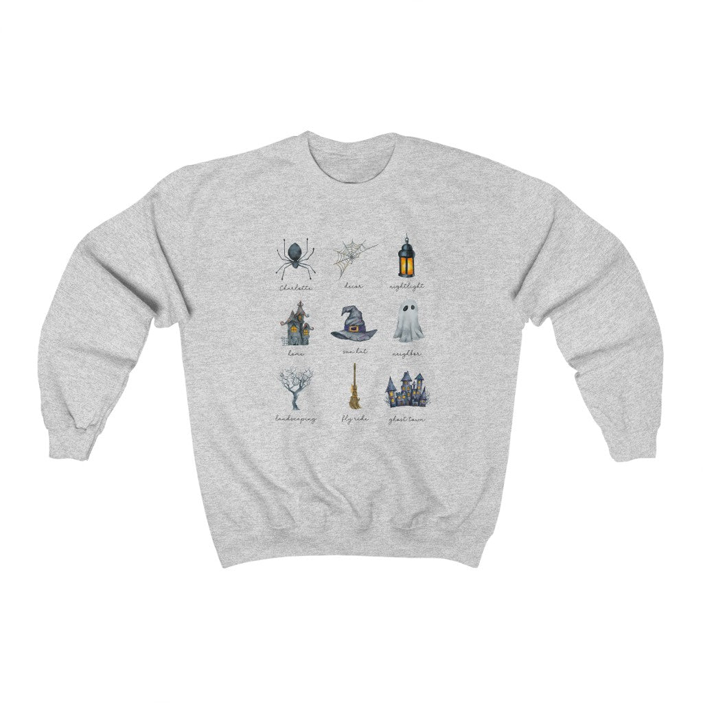 Witch Cottagecore Stuff, Unisex Heavy Blend™ Crewneck Sweatshirt