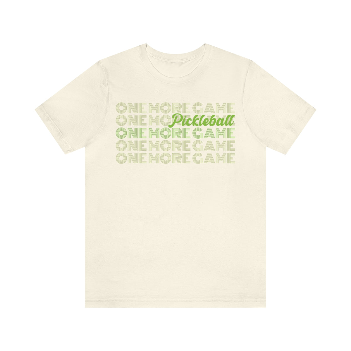 Pickleball One More Game Retro Shirt
