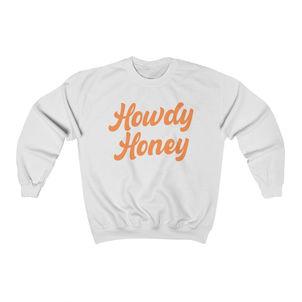 Howdy Honey Retro Crewneck Sweatshirt