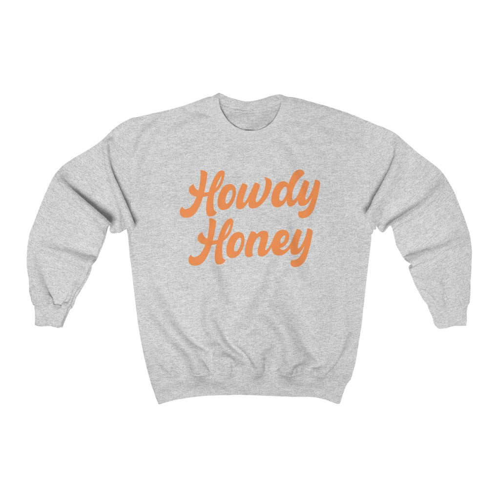 Howdy Honey Retro Crewneck Sweatshirt