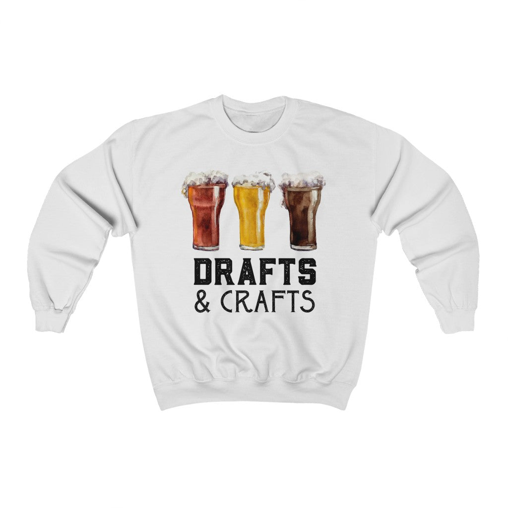 Drafts & Crafts Beer Sweatshirt, Oktoberfest Gift