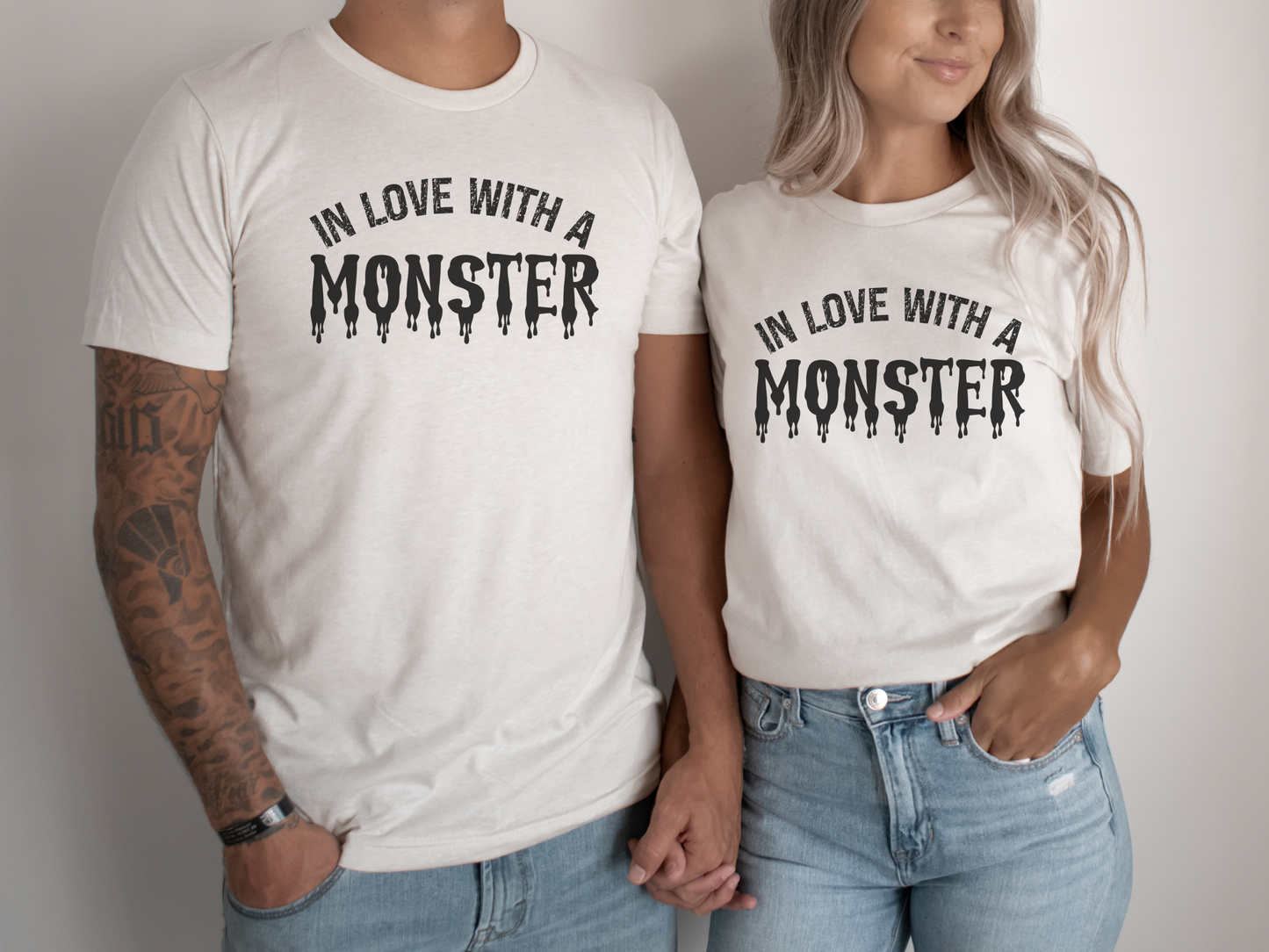 In Love With A Monster, Couples Shirt