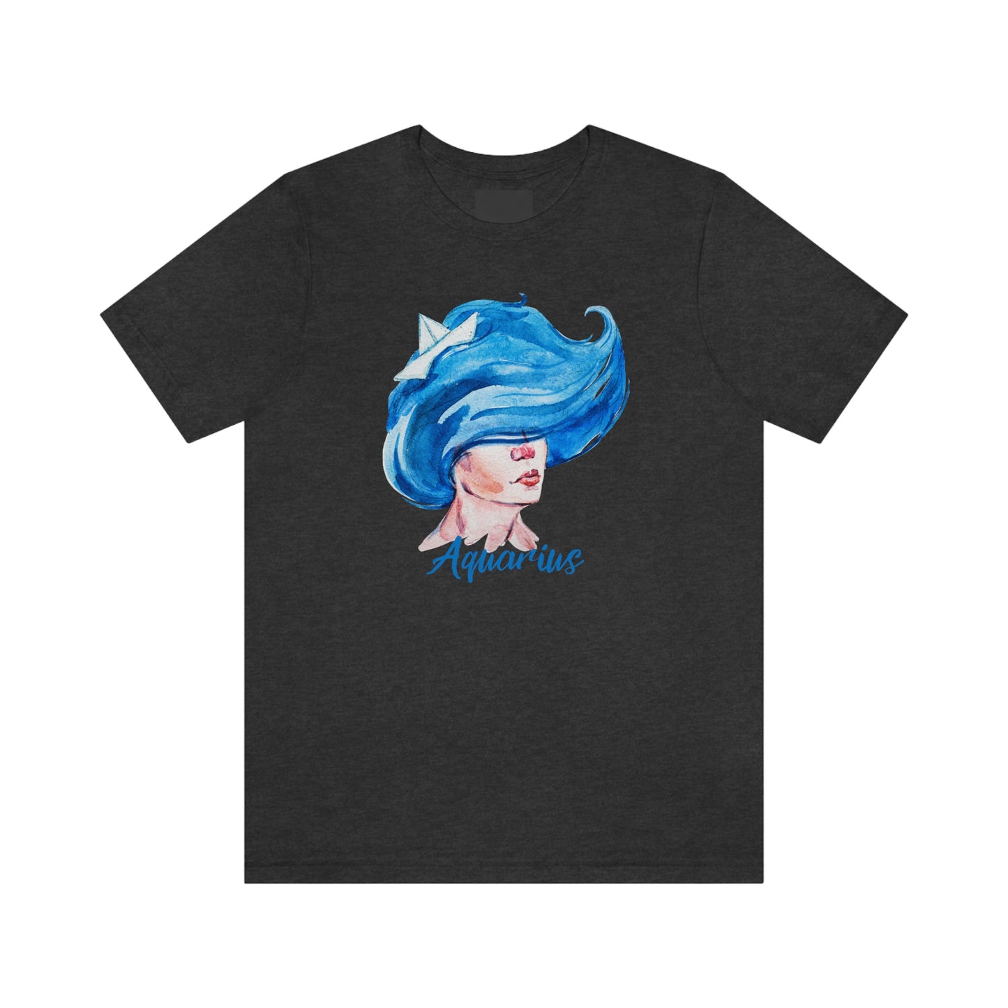 Aquarius Zodiac Astrology Big Hair Shirt