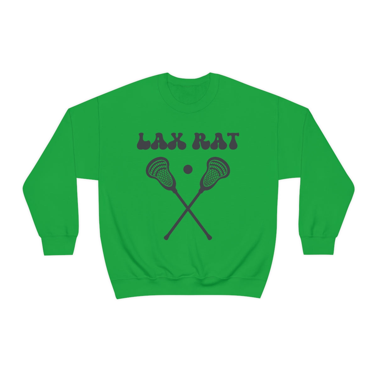 LAX RAT Lacrosse Crewneck Sweatshirt for Women
