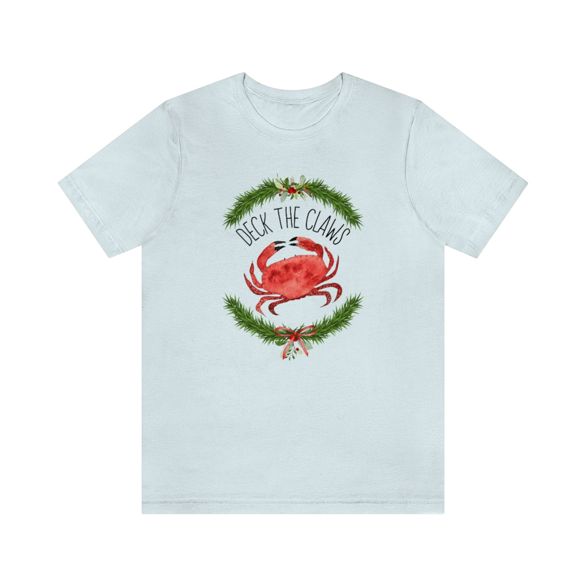 Deck The Claws Holiday Crab Shirt