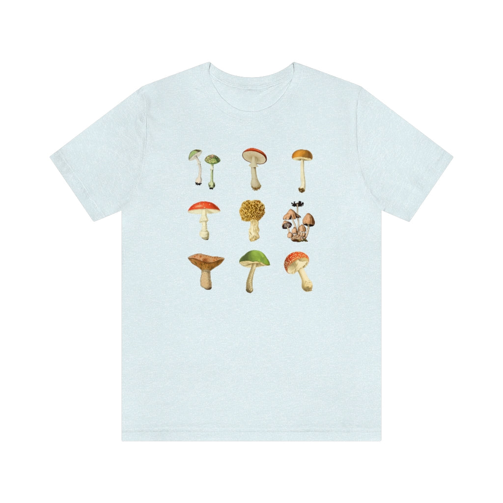Vintage Illustration Mushroom Cottagecore Shirt