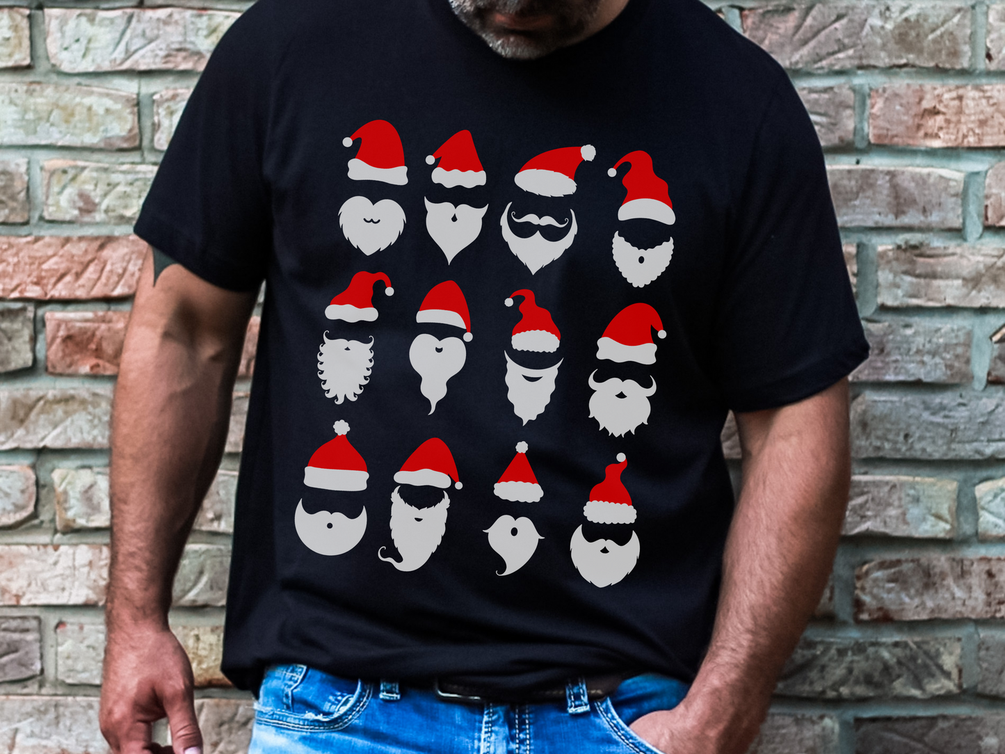 Santa Beard Shirt Unisex