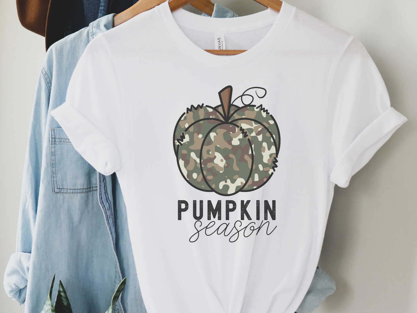 Camo Pumpkin Season Shirt