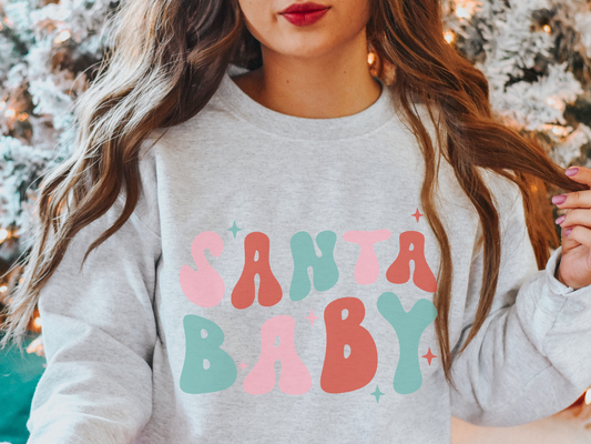 Santa Baby Sweatshirt for Women