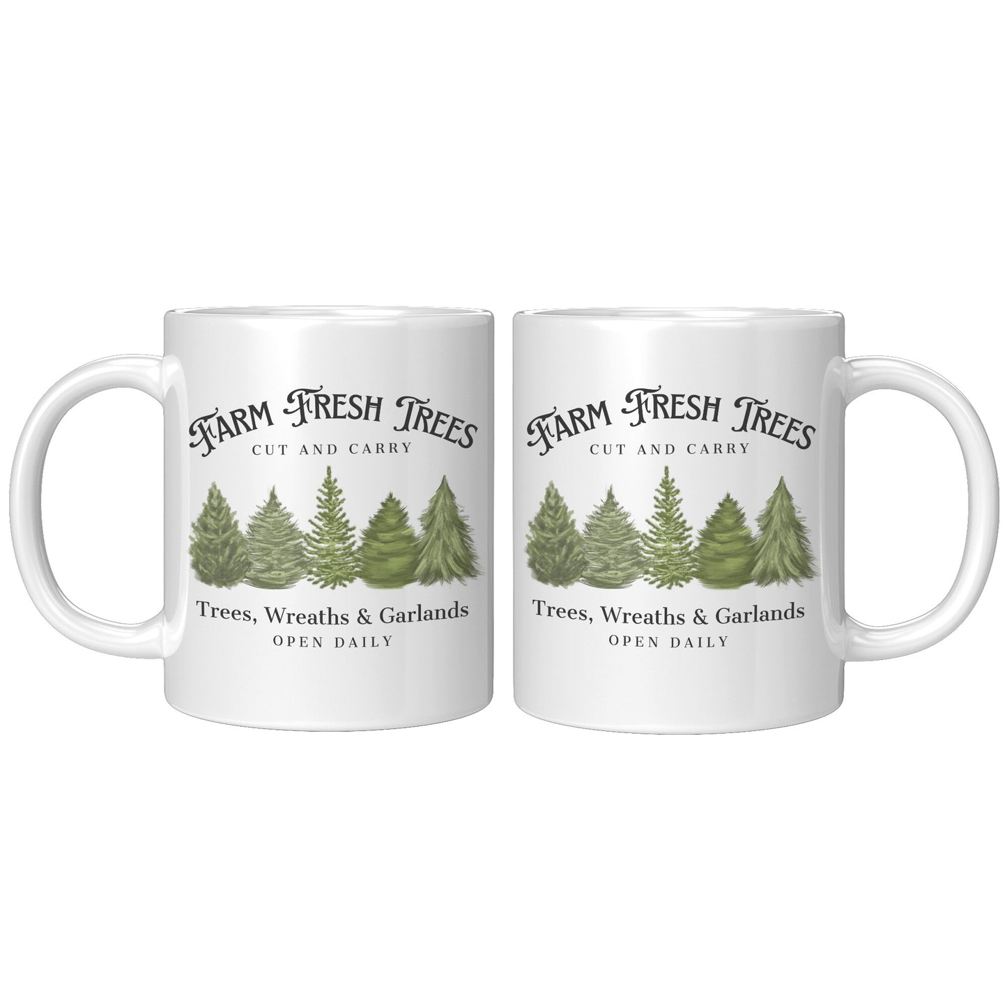 Farm Fresh Trees Mug