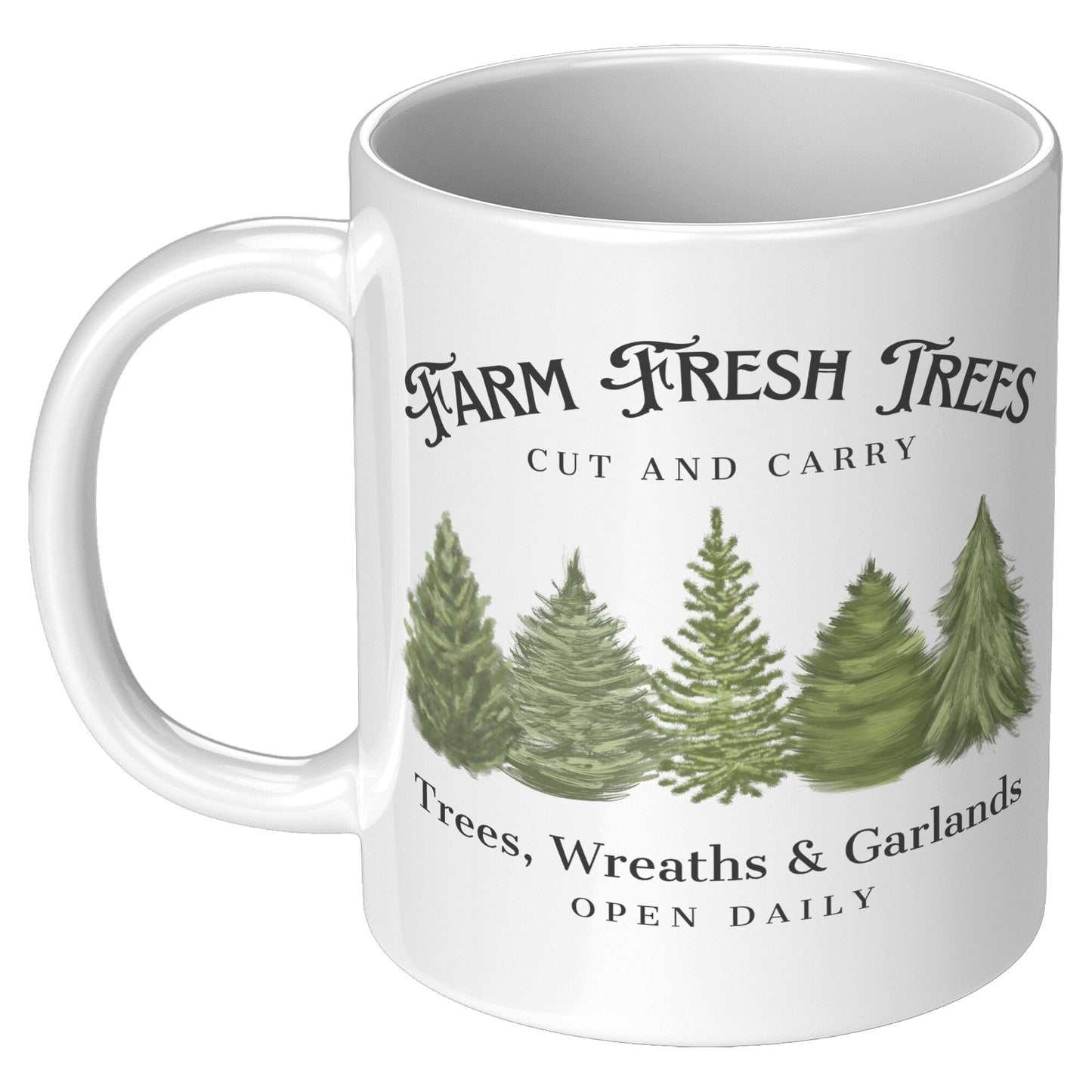 Farm Fresh Trees Mug
