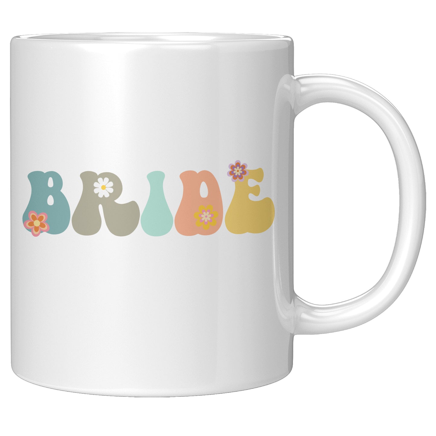 Retro Bride 11oz White Mug