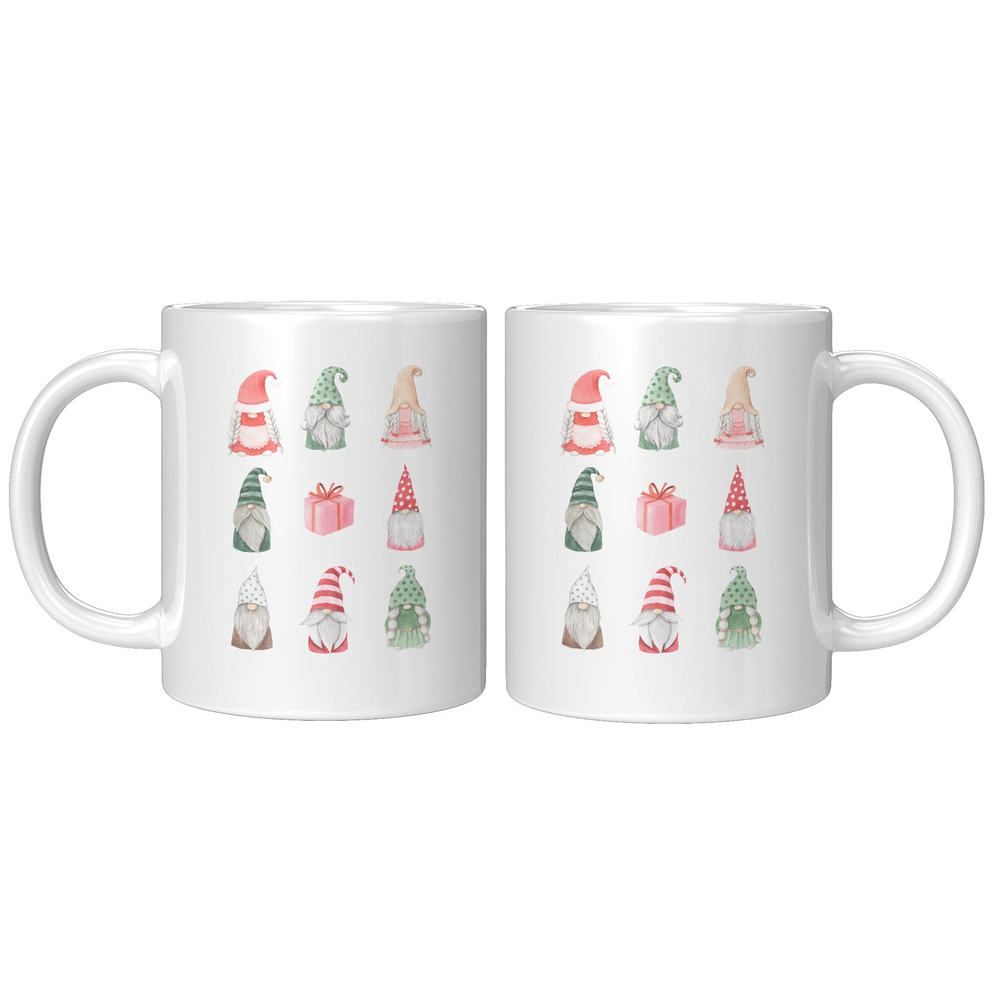 Scandinavian Christmas Gnomes Mug