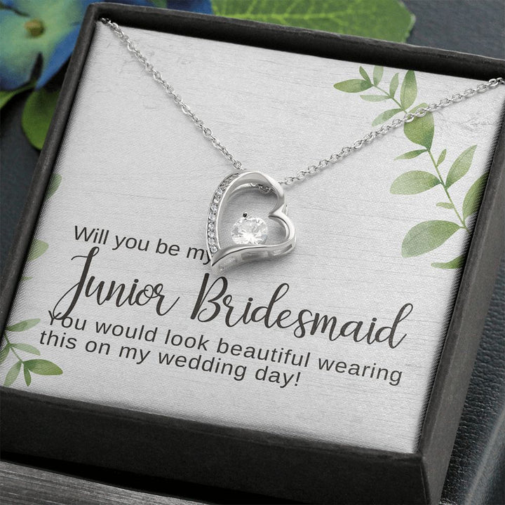 Junior bridesmaid necklace sale