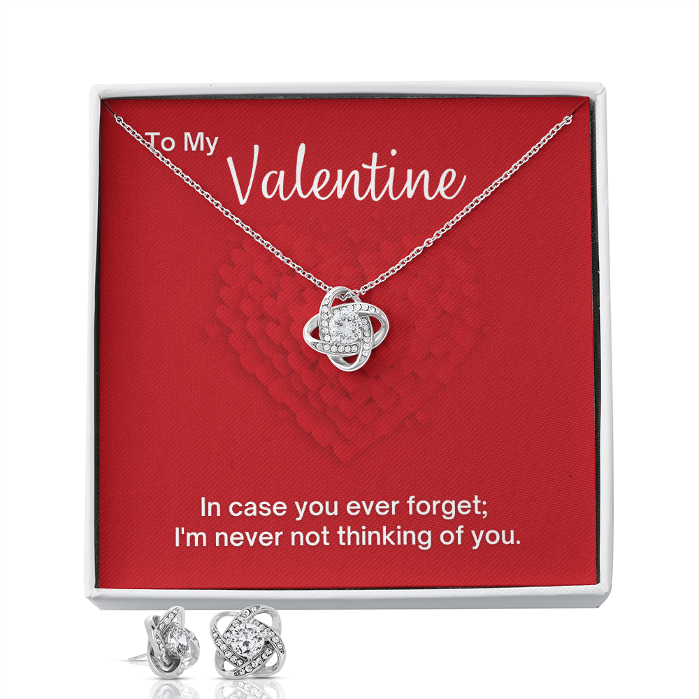 Valentines Day Gift, Necklace Earring Set, Jewelry Set