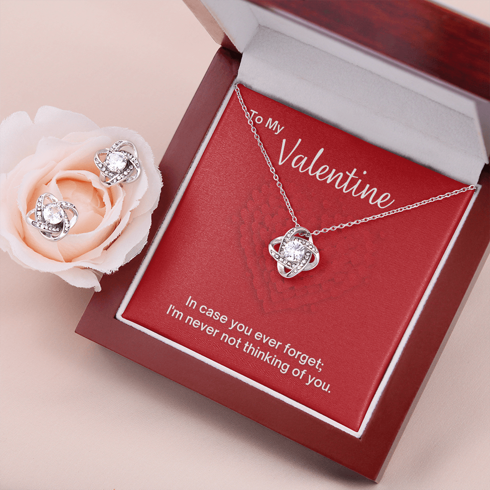 Valentines Day Gift, Necklace Earring Set, Jewelry Set