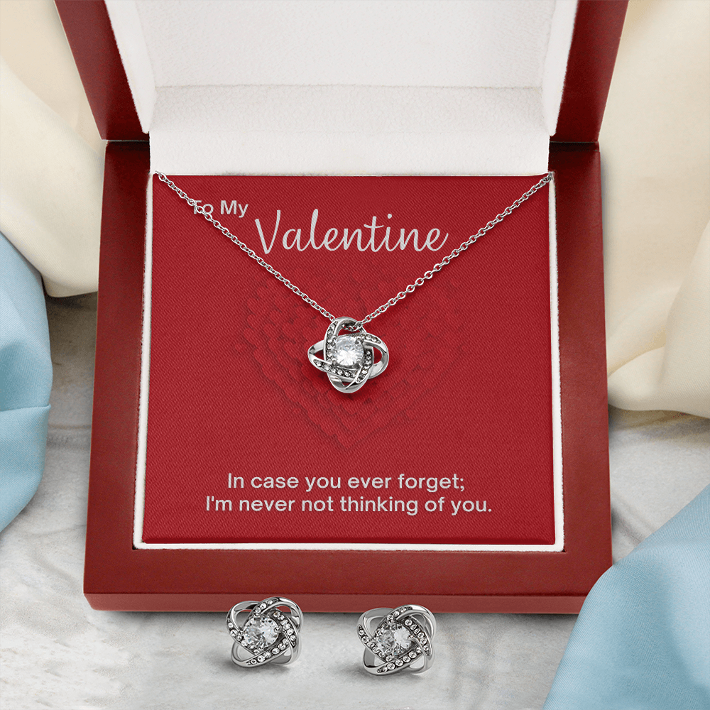 Valentines Day Gift, Necklace Earring Set, Jewelry Set