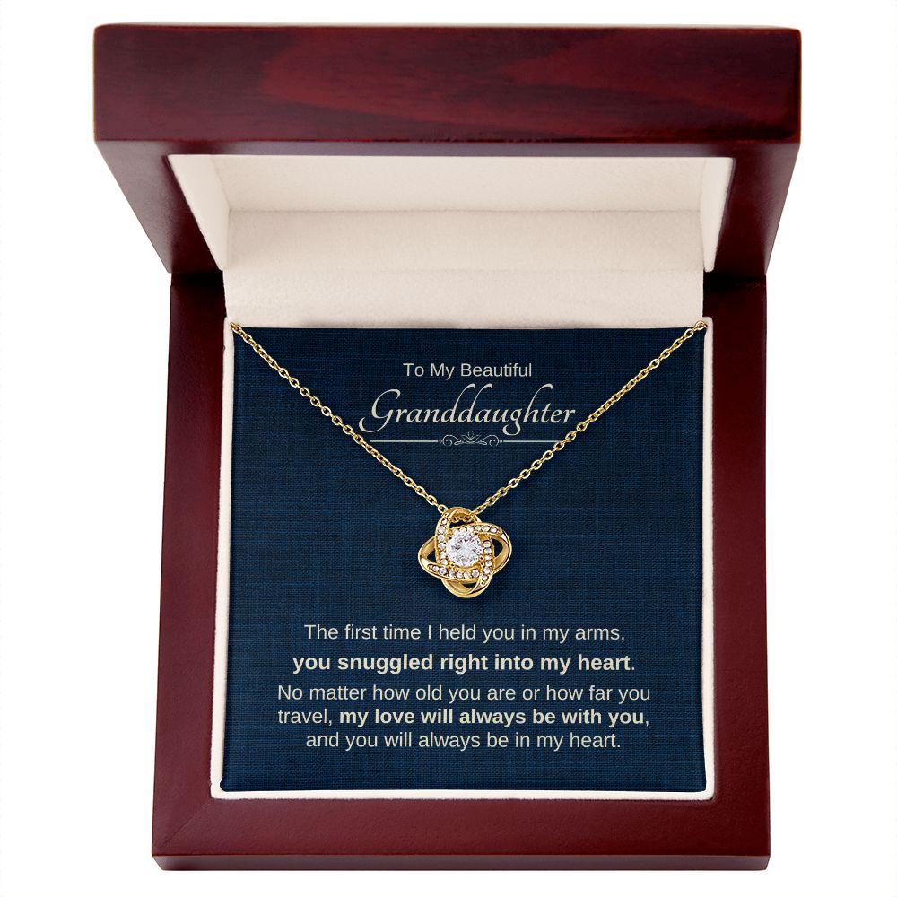 From Grandmother, You Snuggled Into My Heart - Love Knot Gift