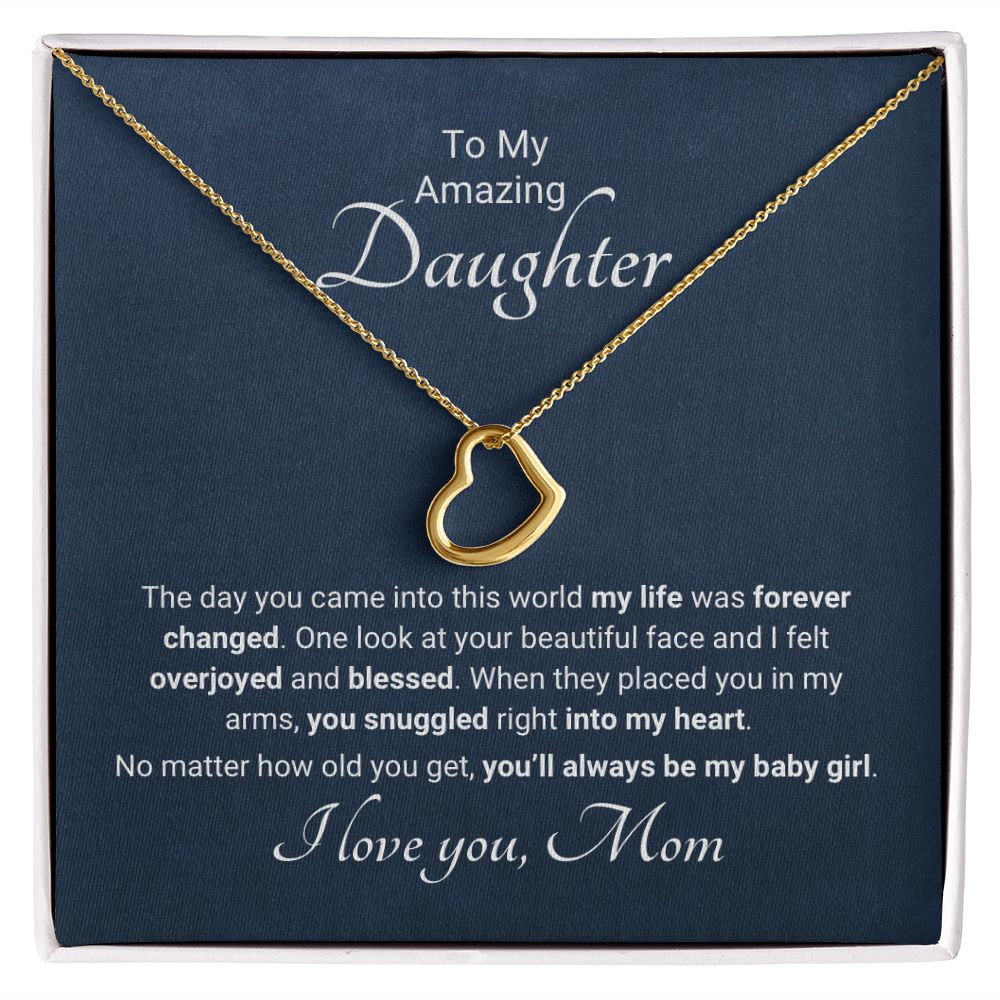 Changed Forever- Gift for Daughter