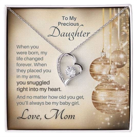 From Mom, Always My Baby Girl - Forever Love Gift to Daughter