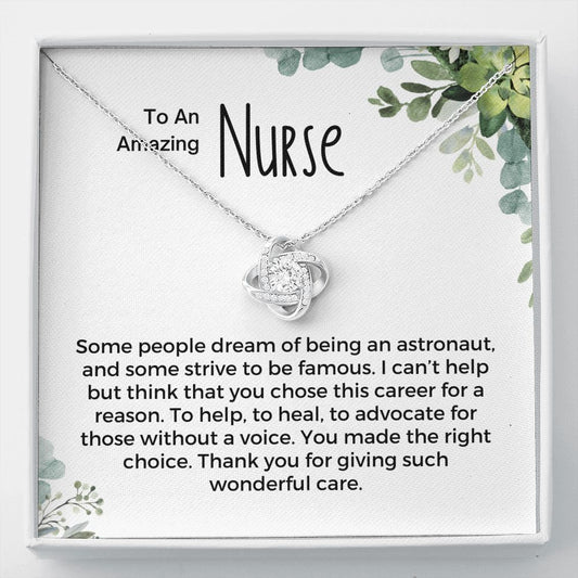 Nurse Appreciation, Love Knot