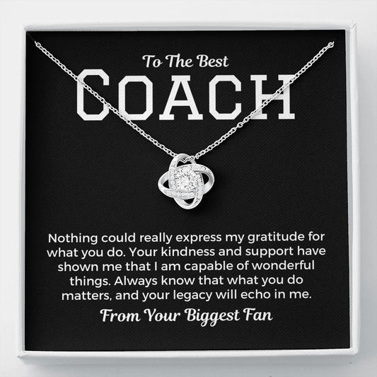 Coach Gift, Pendant Necklace