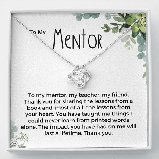 Mentor Appreciation, Love Knot