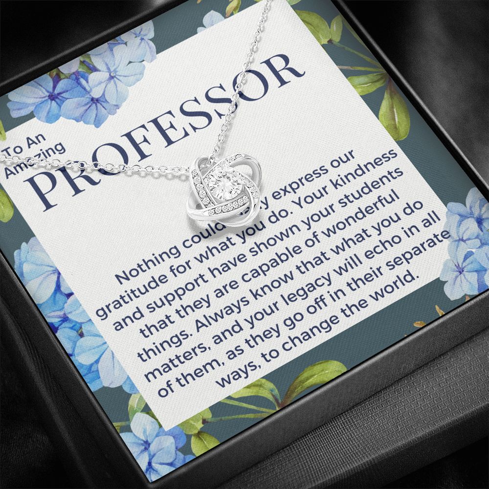 Professor Gift, Pendant Necklace