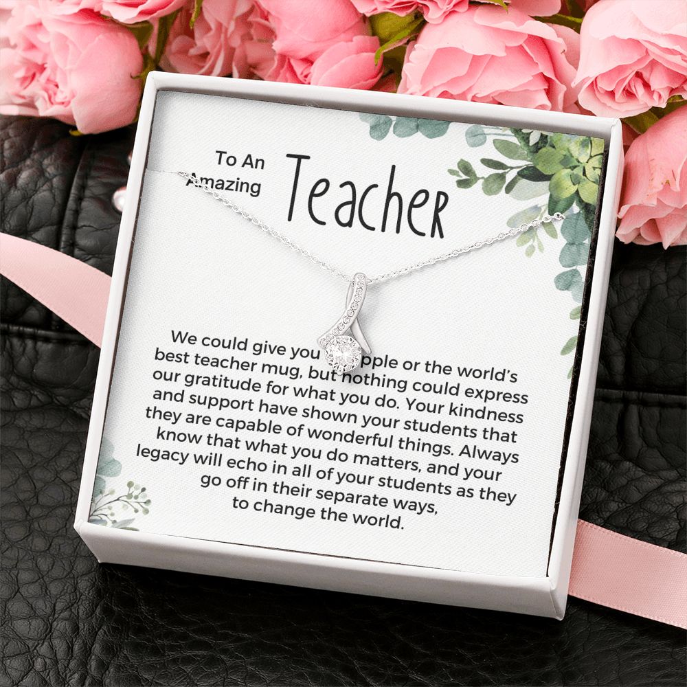 To Teacher from Parent, Alluring Beauty
