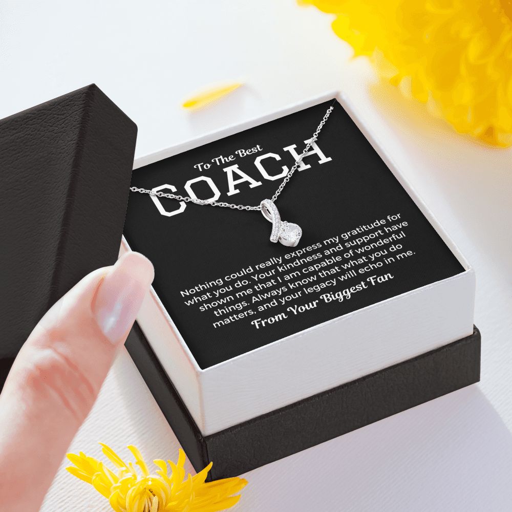 Coach Gift, Pendant Necklace