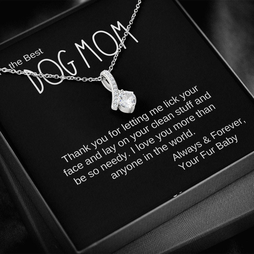 Dog Mom Gift, Alluring Beauty Pendant Necklace