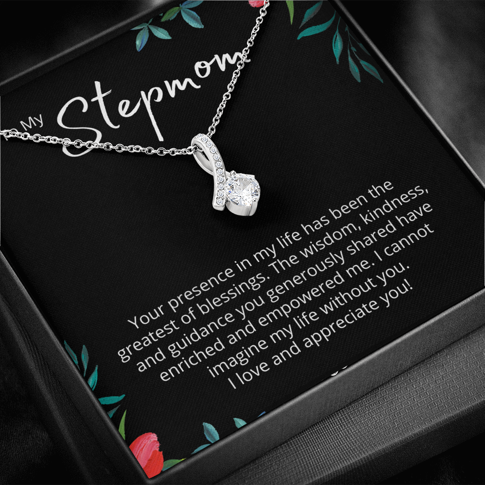 Stepmom Gift, Alluring Beauty Pendant Necklace