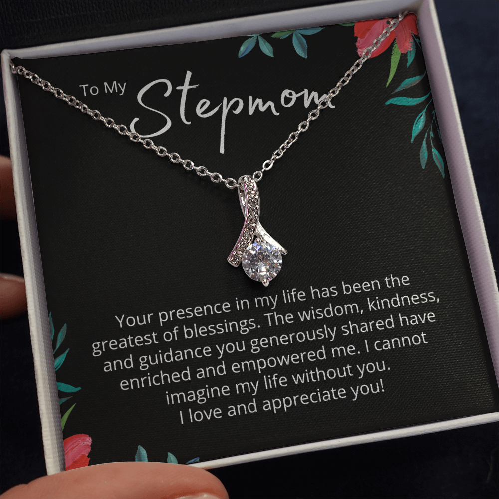 Stepmom Gift, Alluring Beauty Pendant Necklace
