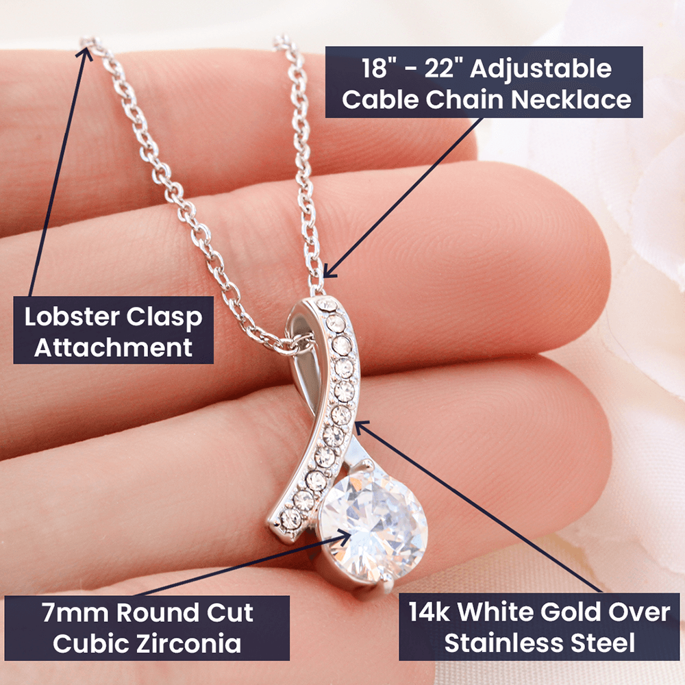 Stepmom Gift, Alluring Beauty Pendant Necklace