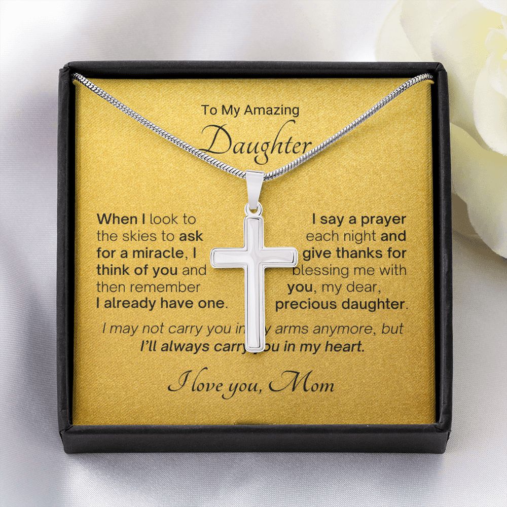 I Give Thanks for My Precious Daughter - Mom to Daughter Gift