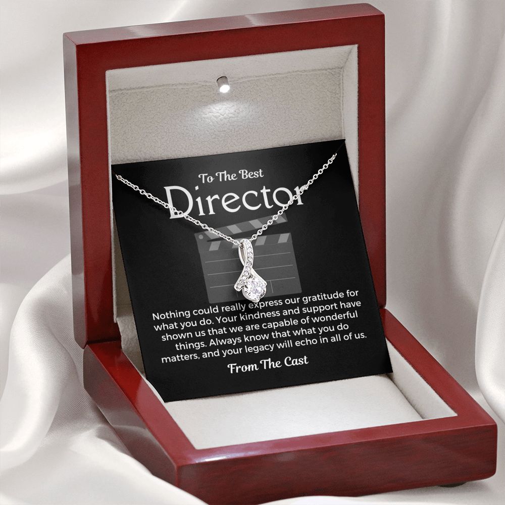 Gift To Director From Cast, Pendant Necklace