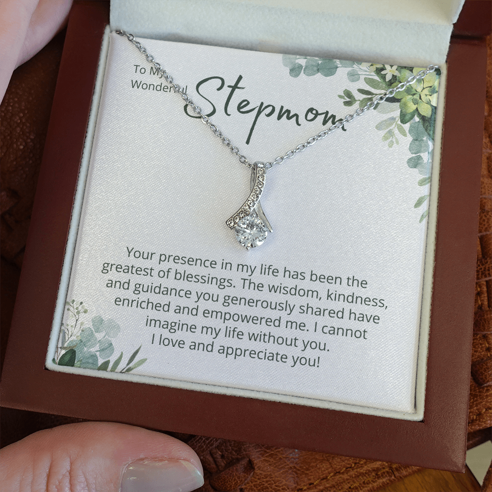 Stepmom Gift, CZ Alluring Beauty