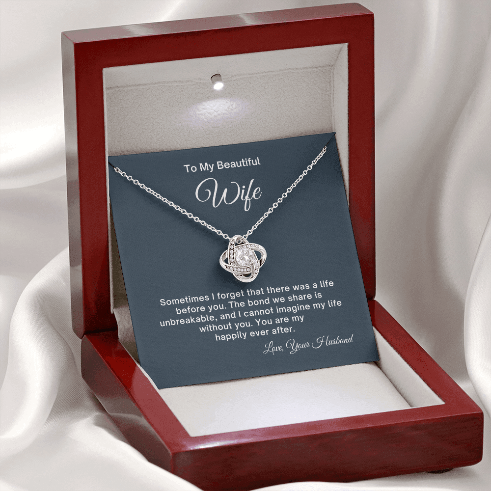 The Love Knot Pendant, Symbol of Our Unbreakable Bond