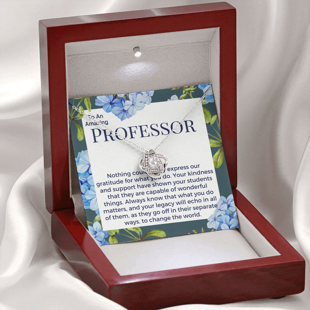 Professor Gift, Pendant Necklace