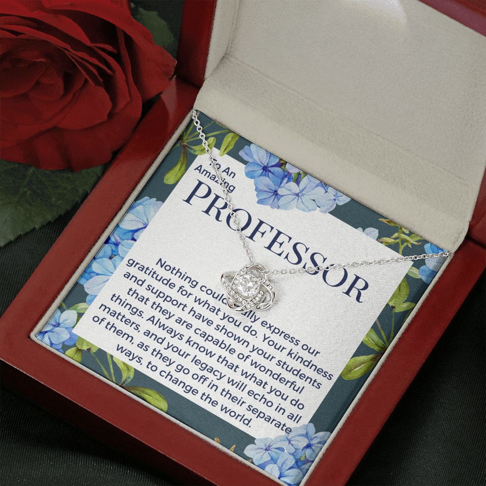 Professor Gift, Pendant Necklace