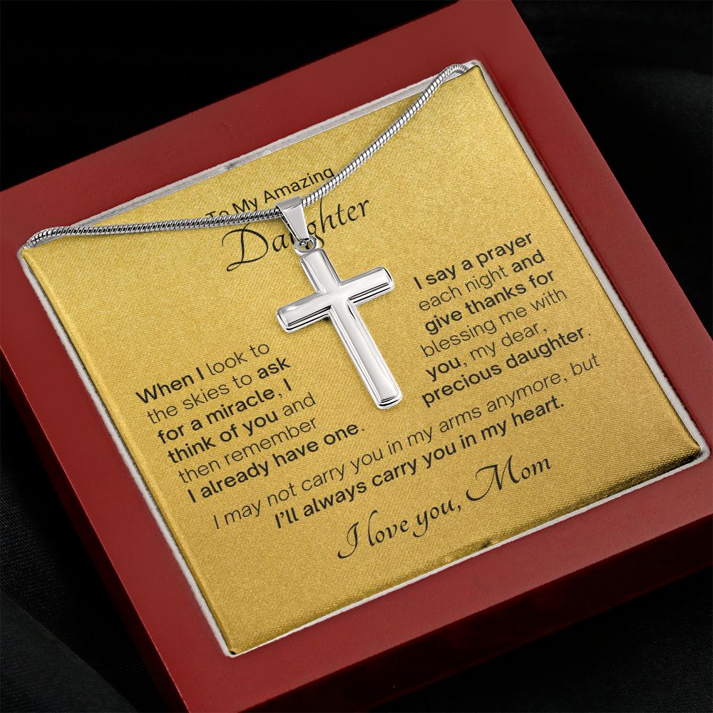 I Give Thanks for My Precious Daughter - Mom to Daughter Gift