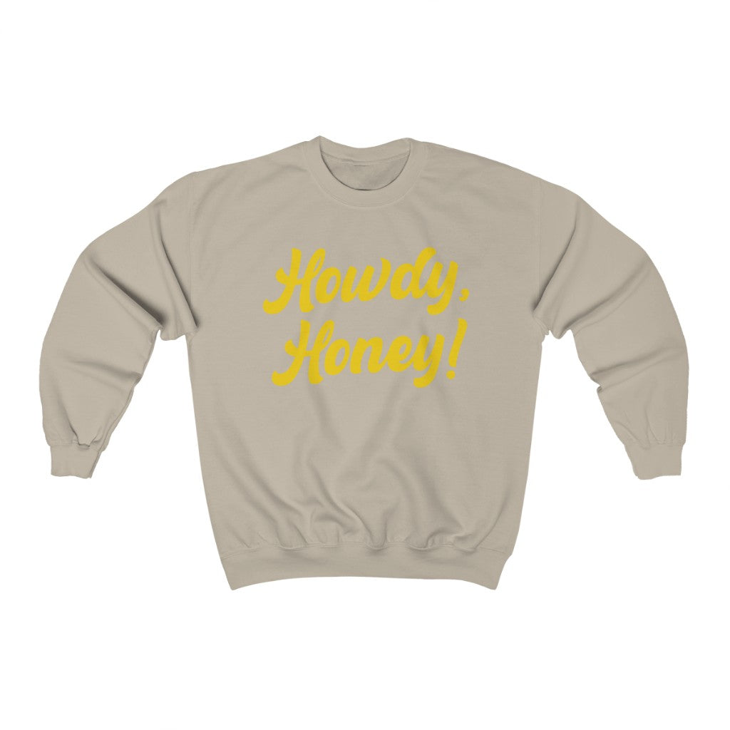 Howdy Honey Sweatshirt, Vintage Inspired Crewneck