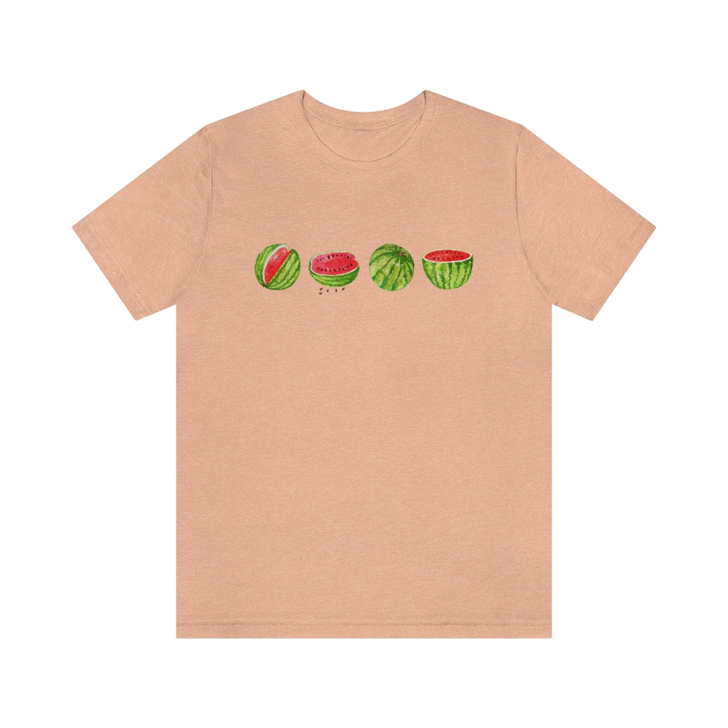 Watermelon Cottagecore Shirt, Unisex Jersey Short Sleeve Tee